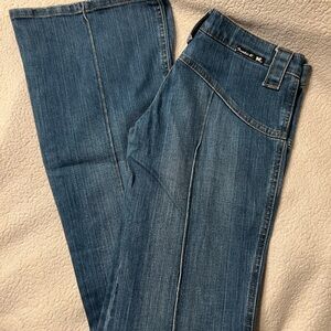 Frankie B. Denim Blue Boot Cut Jeans